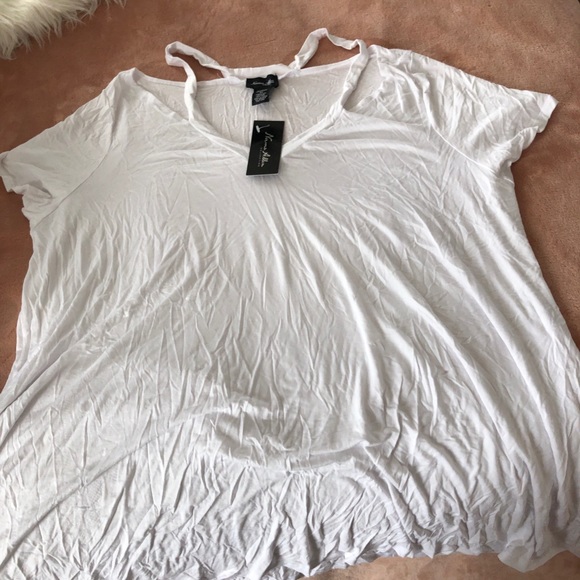 norma Allen Tops - Norma Allen Cut out tee